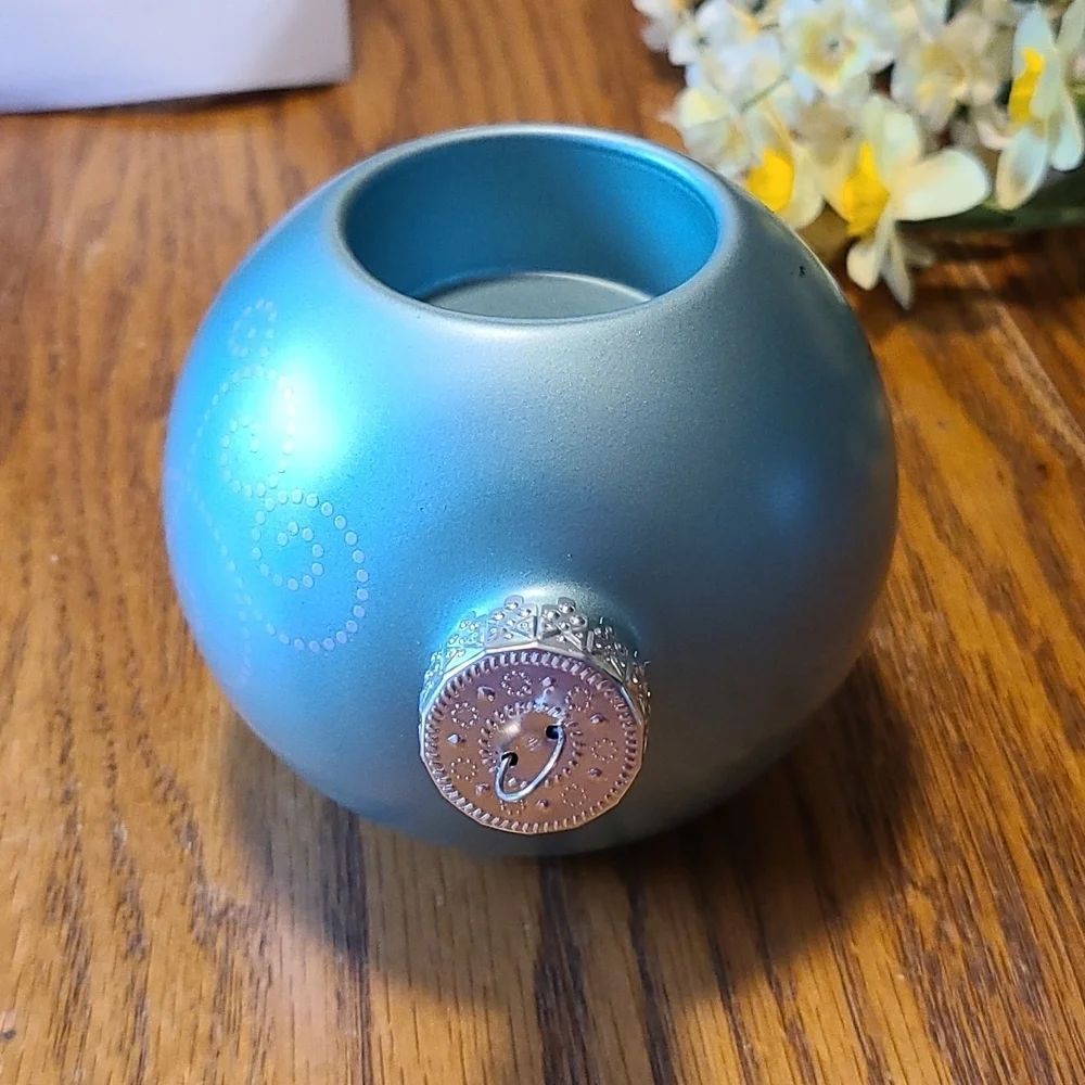 Partylite Ornament Tealight Holder  - Teal